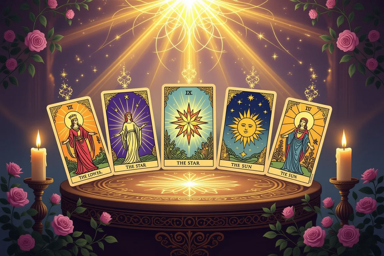 メジャーアルカナが示す魂の成長と恋愛運命、タロットカードの神秘的な力