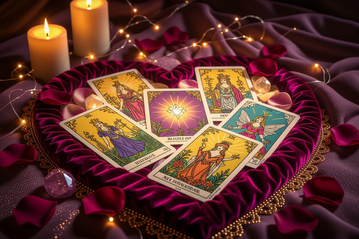 恋愛タロットカードスプレッド・運命の人を引き寄せるタロット占い