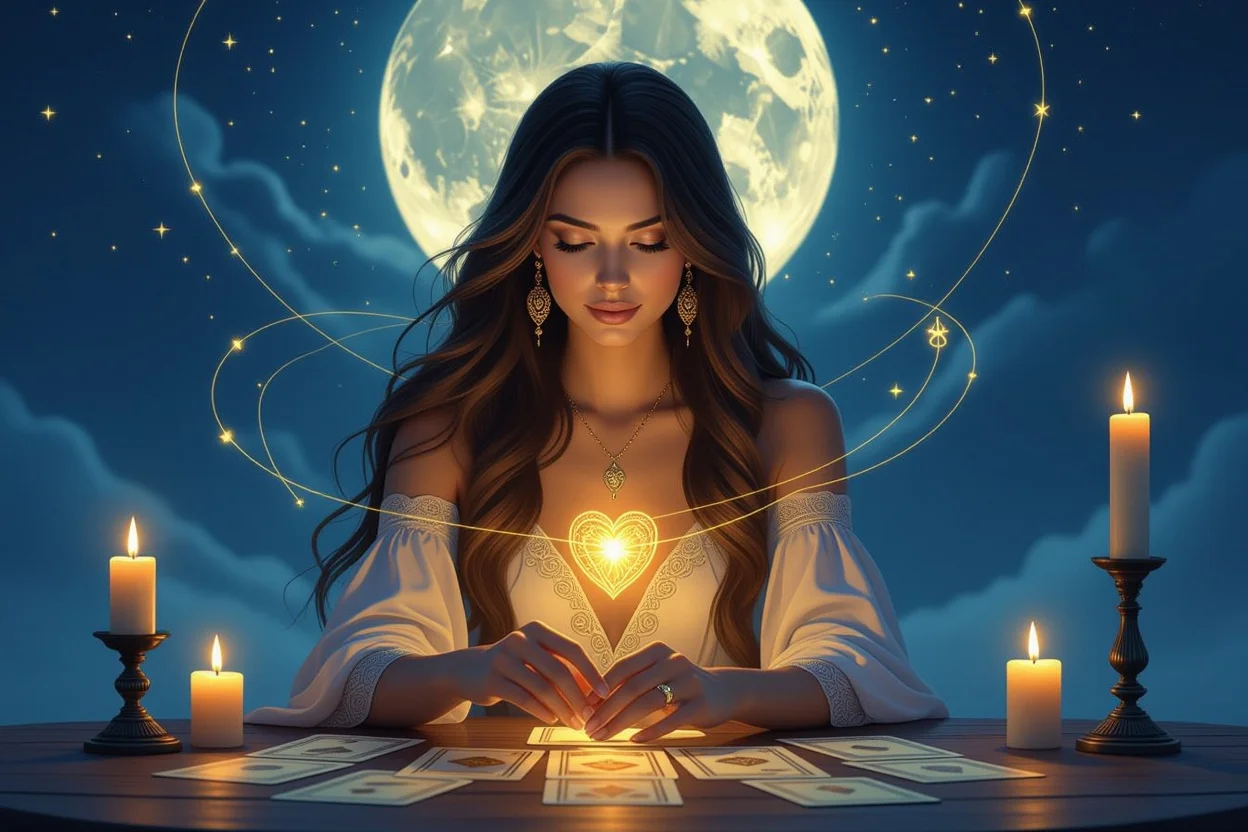 タロット占い師・運命の糸・恋愛相談セッション風景