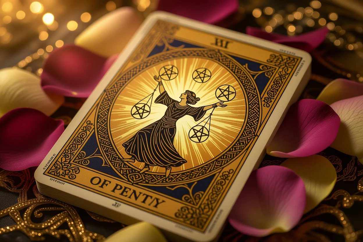 ペンタクルの2タロットカード - 恋愛の柔軟性と変化への対応