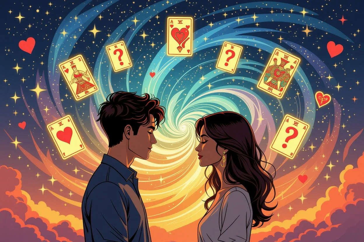 タロットで解き明かす恋愛の深層心理 - 隠された本音と関係性の力学