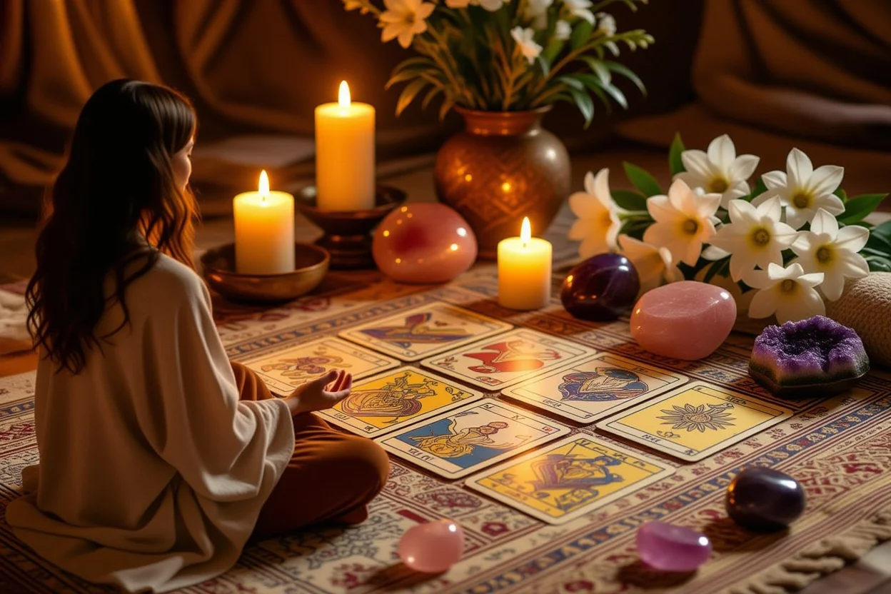 恋愛タロット瞑想｜愛の悩みを解決する神聖なスピリチュアル空間