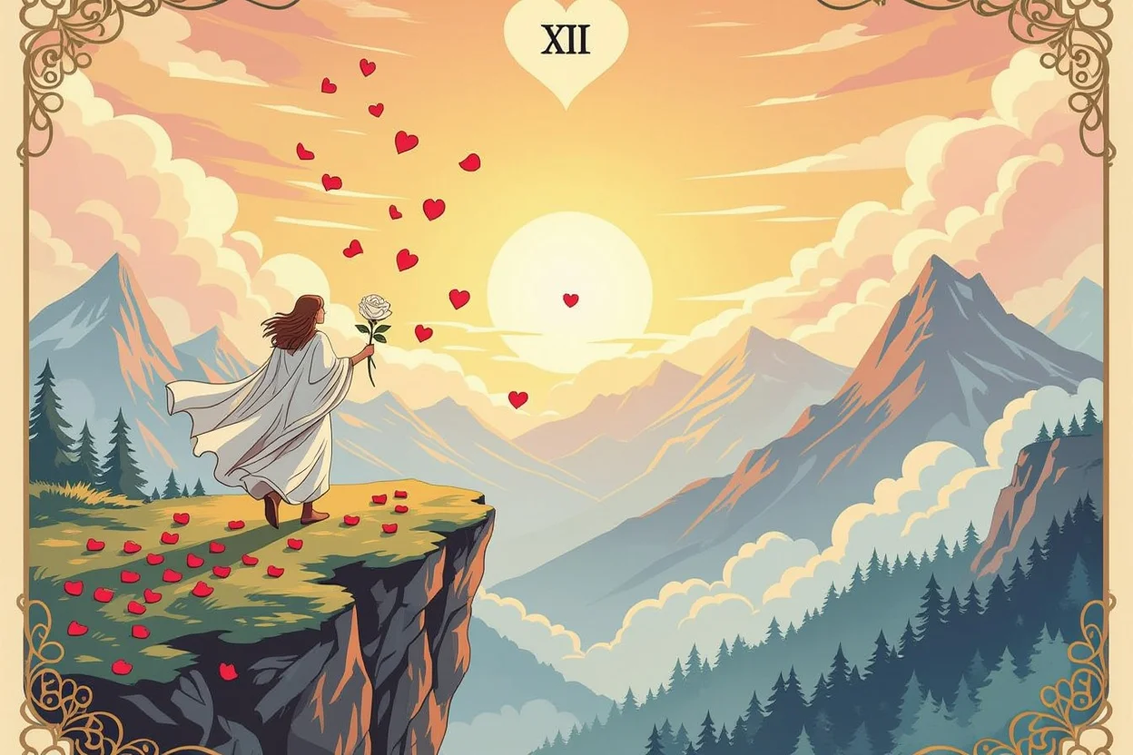 愚者のタロットカードを恋愛テーマで表現、新しい恋の始まりを象徴