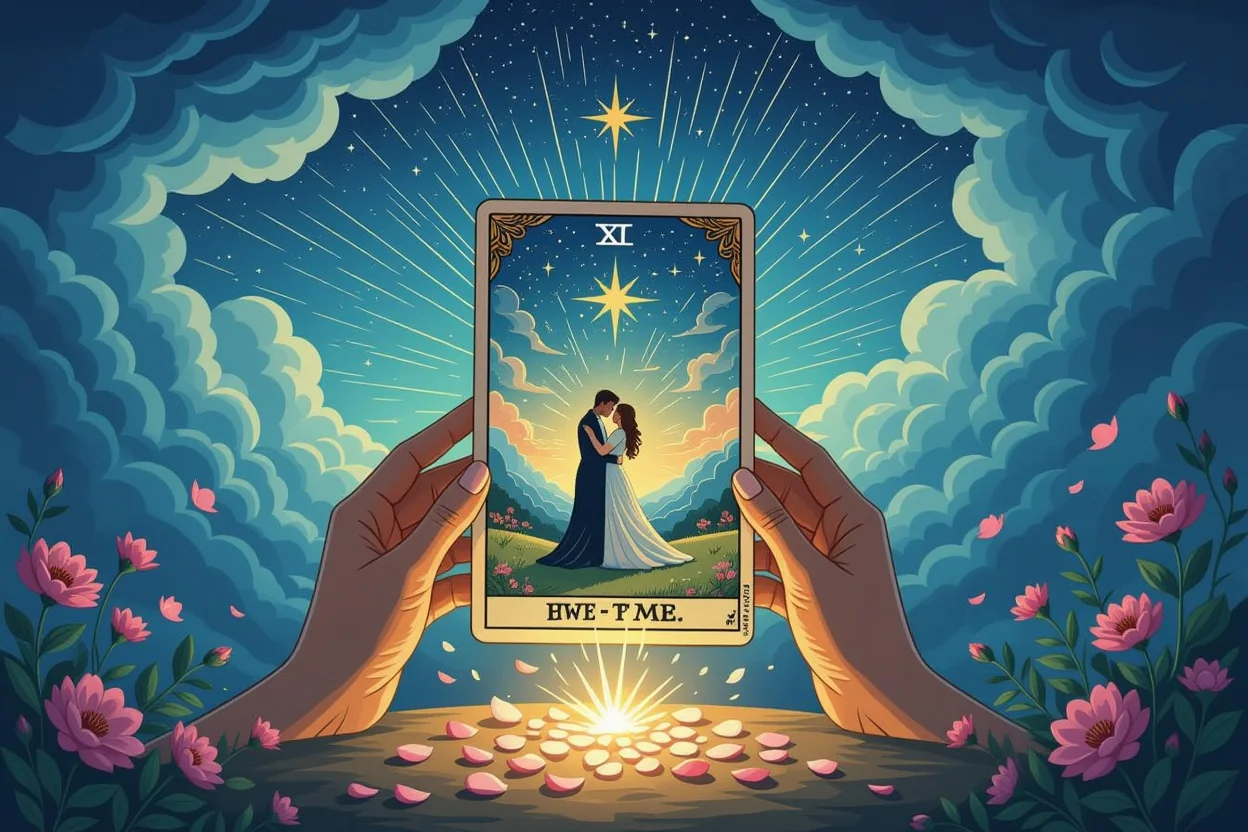 タロットカードの逆位置から正位置への変化と恋愛の希望