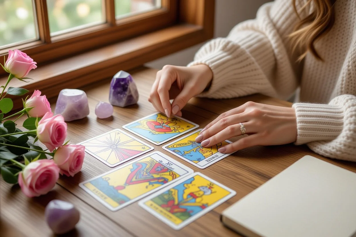 恋愛相談のためのタロット占いセッションと自己発見の実践方法