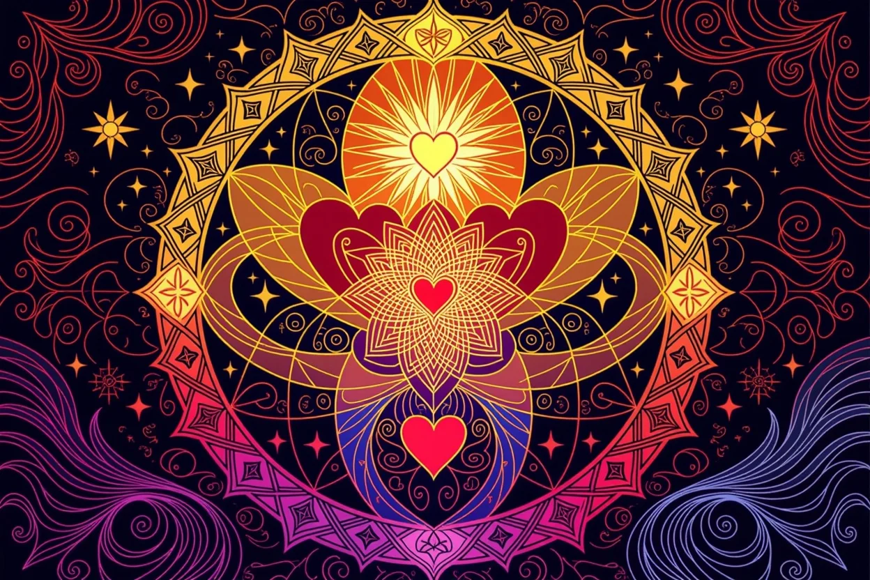 恋愛における意識と無意識をつなぐタロットの象徴的な表現