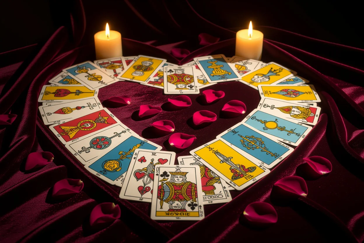 恋愛タロット占い マイナーアルカナ カード スプレッド 隠された本音