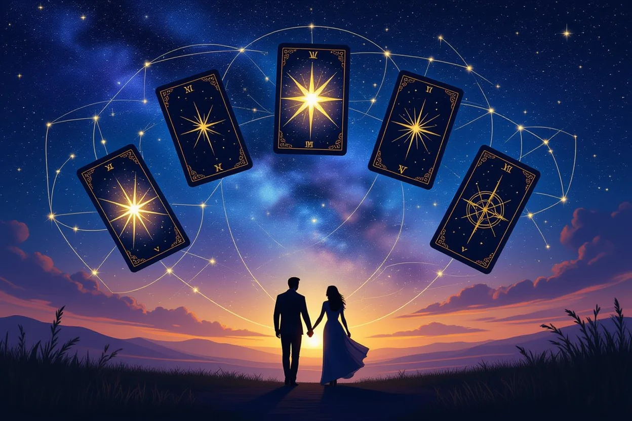 運命のタロットカード・カップルの未来・恋愛占いで運命を変える