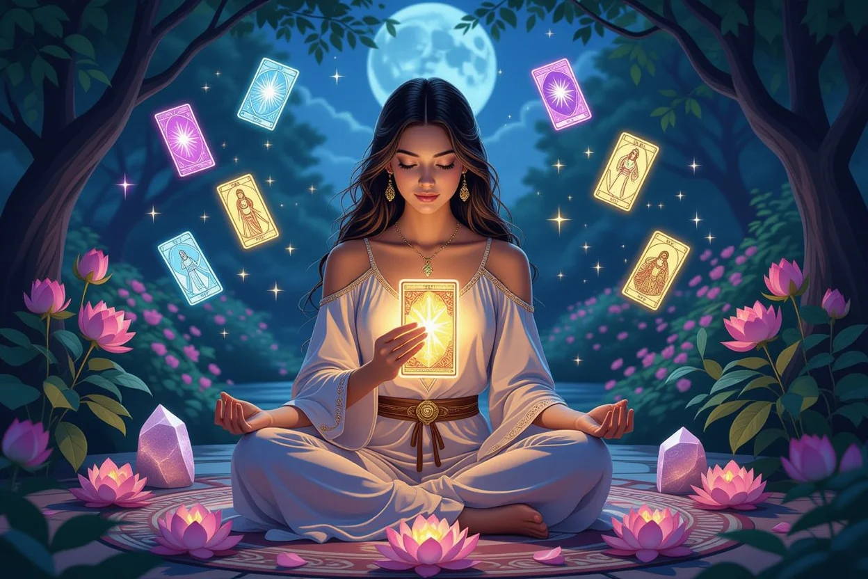 恋愛成就のためのタロット瞑想・自分磨きと運命の相手を引き寄せるスピリチュアル実践