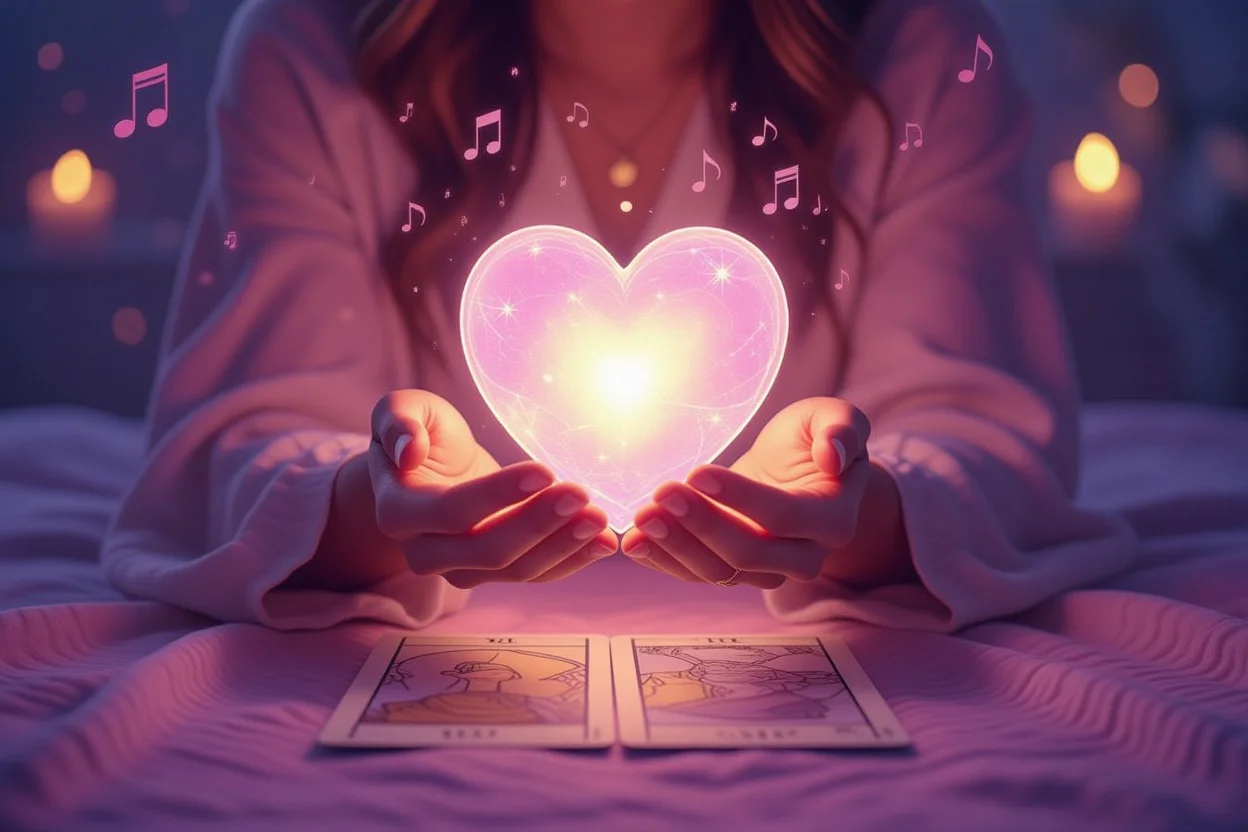 心の声に耳を傾ける内省的なタロットリーディング