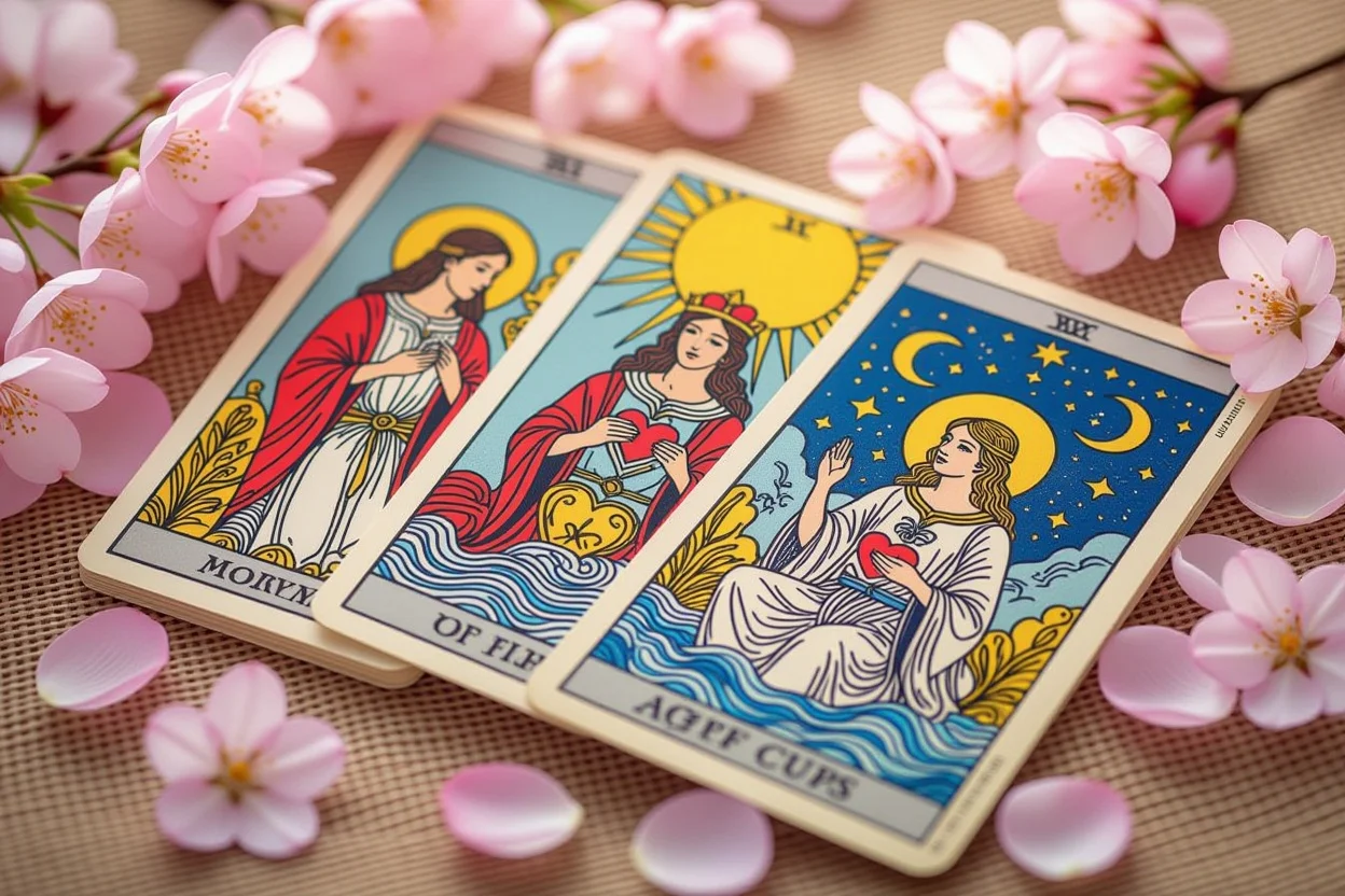 恋愛運を占う重要なタロットカード3枚の詳細画像