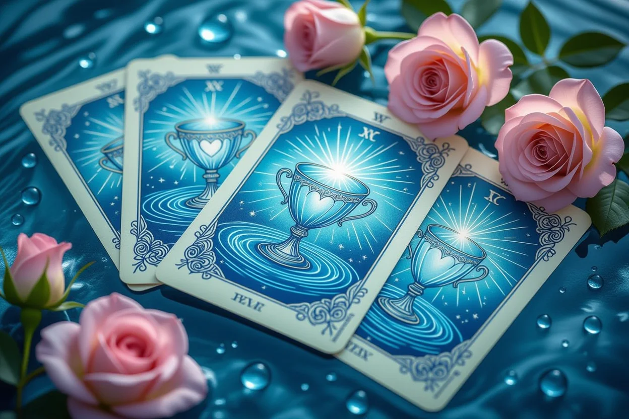 タロットカップのスートで感情と愛情を読み解く占い